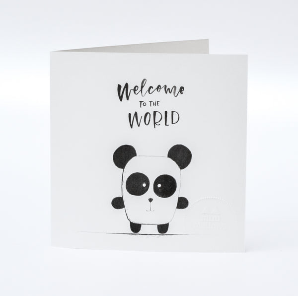 Čestitka ob rojstvu: Panda